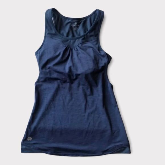 Athleta Gel Mesh Supercharged 2 in 1 Tank Top XXS - Picture 4 of 11